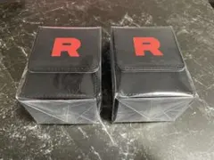 ポケモンカードゲーム ロケット団 フリップデッキケース2個セット