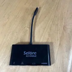 Selore USB-C ハブ4in1 HDMI/有線LAN/USB