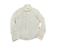美品】バルバ シルク100% ブラウス 白 BEAMS取扱 イタリア製 40 - メルカリ