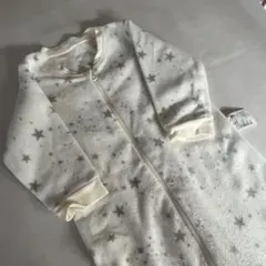 汚れ有　星柄フリースベビーパジャマ 80cm