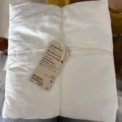 無印良品 洗いざらしボックスシーツ シングルベッド用