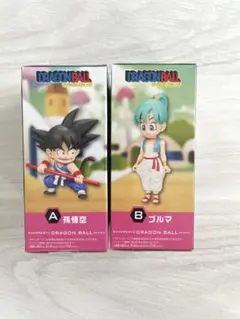 ドラゴンボール ワールドコレクタブル　 少年期編5 孫悟空　ブルマ 2種セット