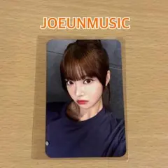LE SSERAFIM HOT ウンチェ　JOEUNMUSIC 特典トレカ