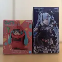 初音ミク　雪ミク × クロミ ガンダム45周年×初音ミク フィギュアセ