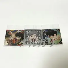 アニメキャラクター ステッカー 3枚セット