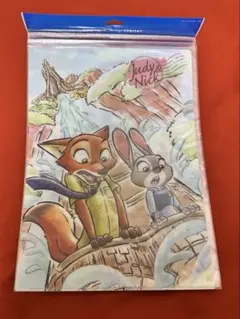 ディズニー ズートピア クリアファイル 4枚セット