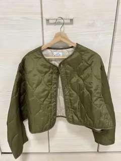 未使用　キルティングショートジャケット　レディース　ルル