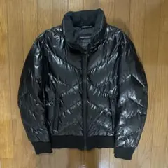 激レア UNIQLO 2010AW フェイクレザー ダウンジャケット Y2Kのサムネイル