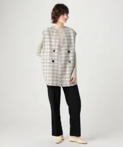 完売品❗️ballsey プレーンダブルフェイス リバーシブルジレのサムネイル