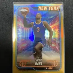 Josh Hart 40/50 Topps Chrome ゴールドリフラクター