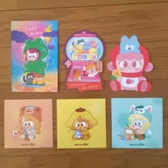 【レア】人気海外マステブランド 小麦珈琲 Maicoffee ポストカードセット