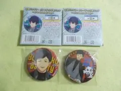 国都英一郎 缶バッジ 2種 忘却バッテリー with dog