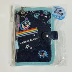 エンジェルブルー　デニムバインダー　ナルミヤ　シール帳　新品②