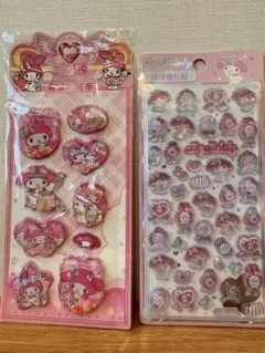 新品　マイメロ ウォーターシール　水入りシール　ドロップシール 2枚セット