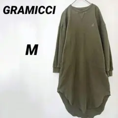 GRAMICCI グラミチ ワッフルニットワンピース カーキ