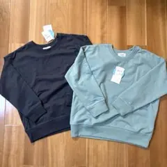 キッズ　長袖　薄手　トレーナー　2枚セット　130㎝