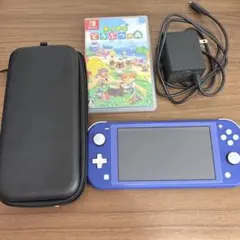Nintendo Switch Lite ブルー 本体 充電器 ケースソフト付き
