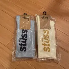 ゆ*な様 stussy ソックス　靴下　2足セットのサムネイル