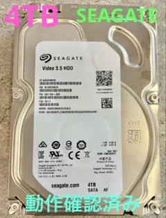 H5863B Seagate 4TB 3.5インチ HDD 動作確認み - メルカリ