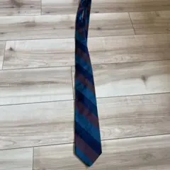 valentino シルクストライプネクタイ