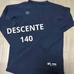 DESCENTE 野球 アンダーシャツ ネイビー 140 　ジュニアのサムネイル