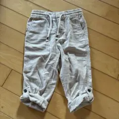 H&M ボトムス　パンツ　ベージュ　試着のみ