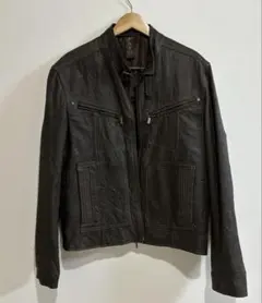 VERAPELLE イタリア製 革 シングル ジャケット