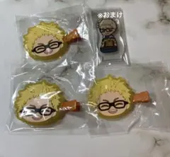 ハイキュー　みにコレ　前髪クリップ　月島蛍　まとめ売り　缶バッジ　セット　おまけ