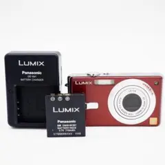 Panasonic LUMIX DMC-FX60 ボルドー 本体 充電器付き - メルカリ