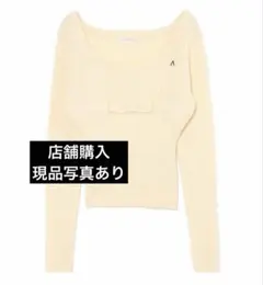 Andmary Avrill ribbon tops ivory - メルカリ