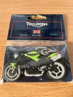 Triumph キーフォブ バイクデザイン ストリートトリプルグリーンのサムネイル