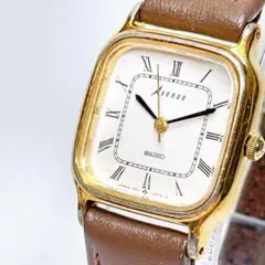 希少 稼動品 SEIKO AVENUE スクエア型 ヴィンテージ 新品ベルト 希少 稼動品 SEIKO AVENUE スクエア型 ヴィンテージ 新品ベルト - メルカリ