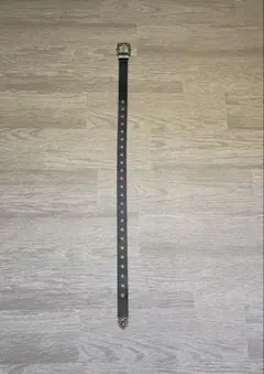 ブラックベルト 装飾的バックル