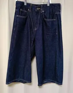 【新品同様】ZARAデニムハーフパンツ36サイズ＊大人カジュアル