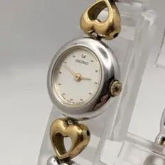 SEIKO 新品電池 美品 腕時計 1E20-0030 ブレスレット ハート - メルカリ