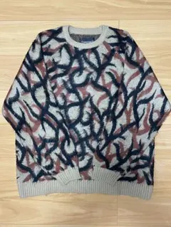 新品 定価22000円】 ニット ジャガード AT-DIRTY Mサイズ - メルカリ