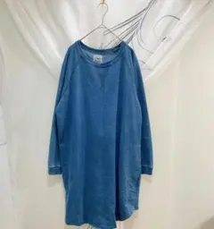 NATURAL AND CASUAL CLOTHING デニム風 ワンピース
