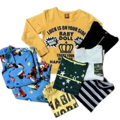 男の子 長袖 トップス まとめ売り 120cm ベビードール など