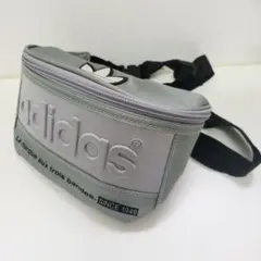adidas アディダス ウエストポーチ ボディバッグ グレー