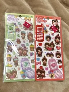 モンチッチ平成はっぴーフォンステッカーシール