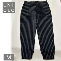 UNIQLO ストライプ ジョガーパンツ Ｍサイズ　カジュアル　ユニクロ