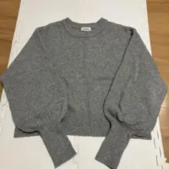 LEPSIM レプシィム　ニット　トップス　グレー　フリーサイズ　最終価格