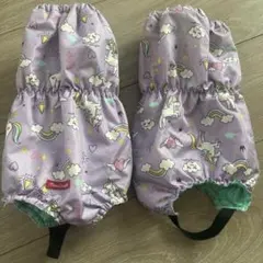 Moujonjon ユニコーン柄 スキー用ミトン 22-26cm