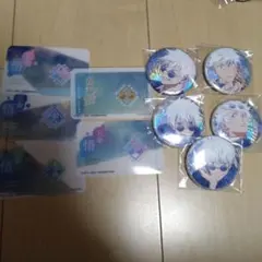 呪術廻戦 彩光キラキラ缶バッジ 五条悟