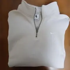 nikeハーフジップ