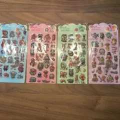 イタリアンブレインロット　ポップシール 4シートセット