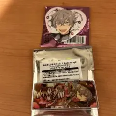 あんスタ　大神晃牙　ハート缶バッジ　バナー