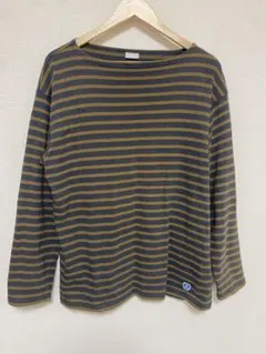 ORCIVAL ストライプ長袖カットソー