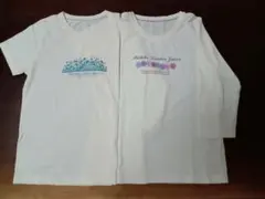 ミチコロンドン 半袖・七分袖Tシャツ Mサイズ 2枚セットのサムネイル