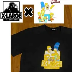 X large シンプソンズ　simpson エクストララージ　コラボ　Tシャツ